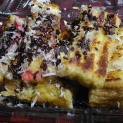 Roti Bakar Mini (pisang Strawbery Keju Coklat Ceres)