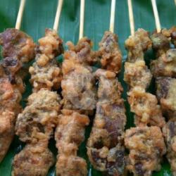 Sate Ampela Ati Goreng Telur