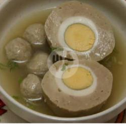 Bakso Telur Campur Kotak Halus