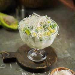 Sop Durian Alpukat Keju