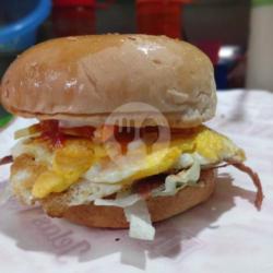 Burger Kebab   Telor