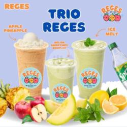 Promo Trio - Mix Apple Pineapple   Ice Melt   Smoothies Melon Reguler