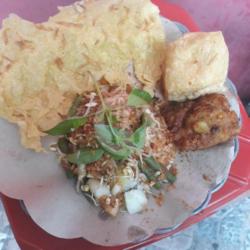 Nasi Pecel Tahu Dadar Jagung