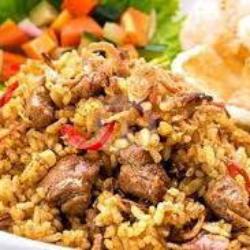 Nasi Goreng Rendang Sapi