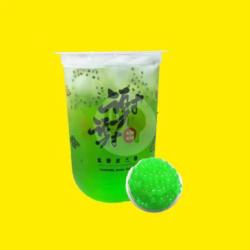 Apple Green Sparkling Popping Boba Meletus Medium