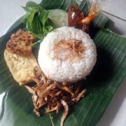 Nasi Penyet Teri