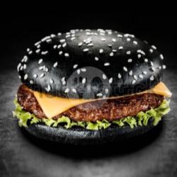 Black Burger Chicken   Cheese