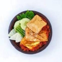 Tahu Tempe Telur Penyet