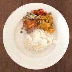 Nasi Campur Lawar Ayam Biasa