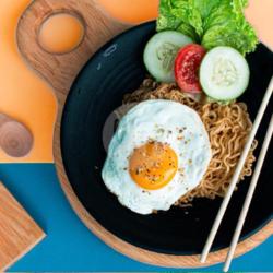 Indomie Goreng Fried Eggs