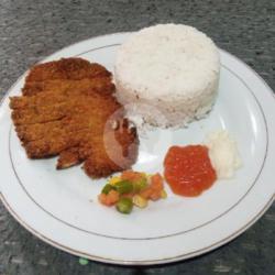 Nasi Chicken Katsu Sambel Geprek