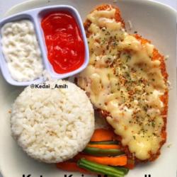 Nasi Katsu Mozarella