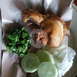 Ayam Goreng Dada Sambal Lombok Ijo