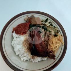 Nasi Ikan Simba Sambel   Aneka Sayuran