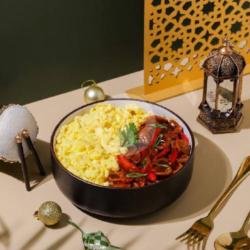 Nasi Sosis Blackpepper   Scrambled Egg