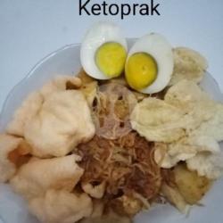 Ketoprak Lontong   Telor Rebus