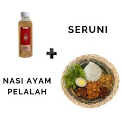 Paket Nasi Ayam Pelalah   Seruni