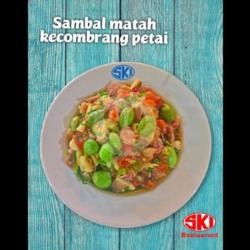 Sambal Matah Kecombrang Petai