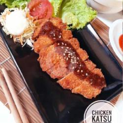 Chicken Katsu Saos Barbeque ( Tanpa Nasi )