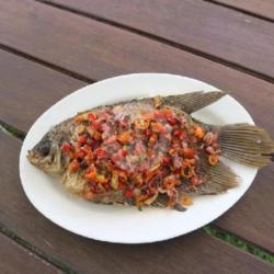 Ikan Gurame Goreng Honje