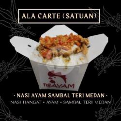 Nasi Ayam Sambal Teri Medan ( Menu Baru !!)