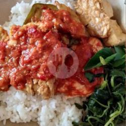 Lalapan Tempe Penyet   Tahu   Nasi