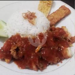 Nasi Ayam Geprek Spicy Sauce