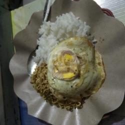 Nasi Mie Telor Goreng