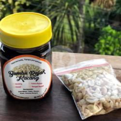 Bumbu Rujak Kacang 250gr Botol  Kacang Sangrai 40gr