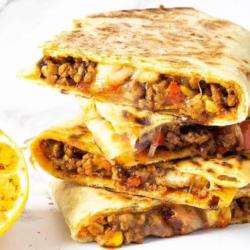 Cheese Omelet Quesadillas