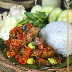 Paket Ayam Penyet Sambel Pete