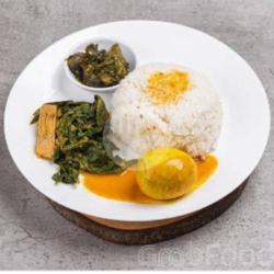 Nasi Telor Bulat Gulai