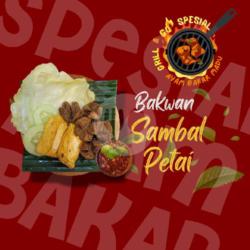 Nasi Bakwan Sambal Petai