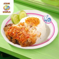 Ayam Goreng Penyet Sambal Kacang