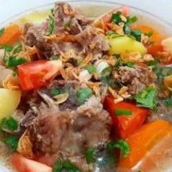 Sop Iga Campur Daging Luberrr