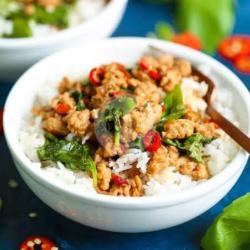 Minced Chicken Basil