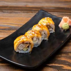 Chicken Teriyaki Mentai Roll