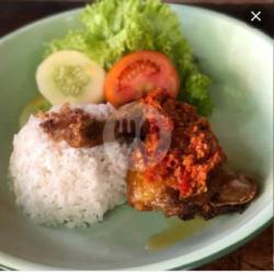 Paket Ayam Penyet Cabe Setan