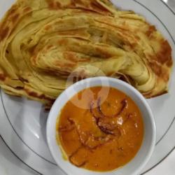 Roti Cane Kuah Kari Santri (vegetarian)