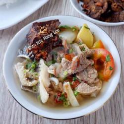 Nasi Soto Bening Komplit