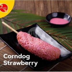 Sate Pisang Strawberry