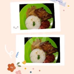 Ayam Gepuk Sambel Cantik