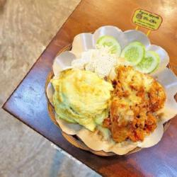 Ayam Geprek Selimut  Nasi Tahu Lalapan Esteh