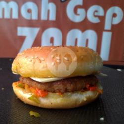 Beef Burger Geprek