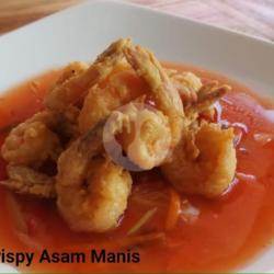 Udang Tepung Saos Asam Manis
