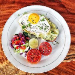 Avocado Egg On Toast