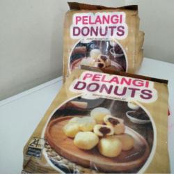 Pelangi Donat Isi Coklat