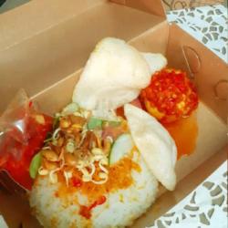 Paket Nasi Ulam Telor Balado