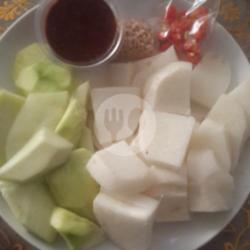 Rujak Uleg/ Coel Buah Bengkoang Dan Mangga Fresh