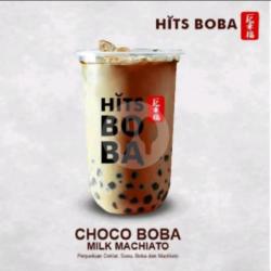 Choco Boba Milk Machiato